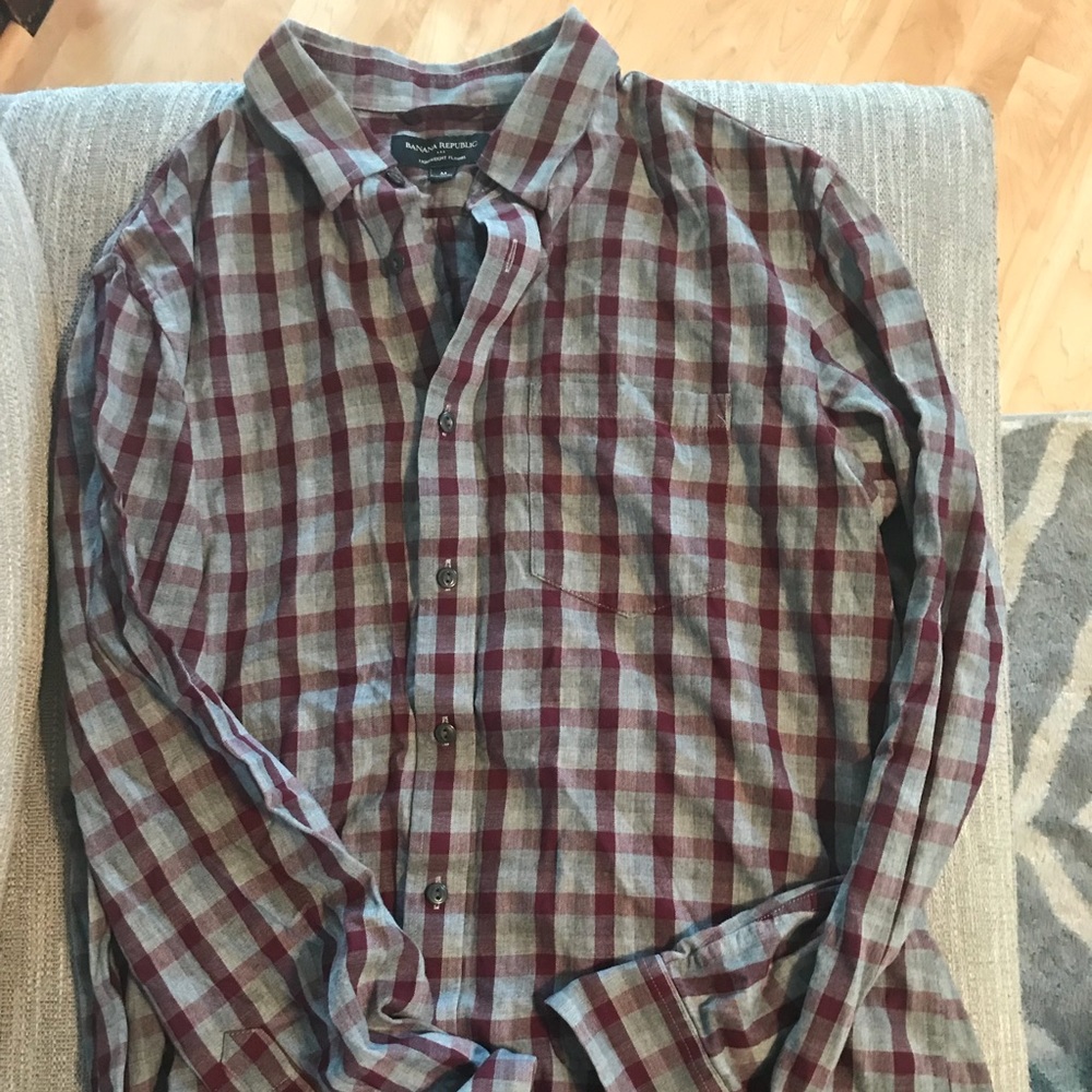 Men’s Lightweight Flannel - Banana Republic